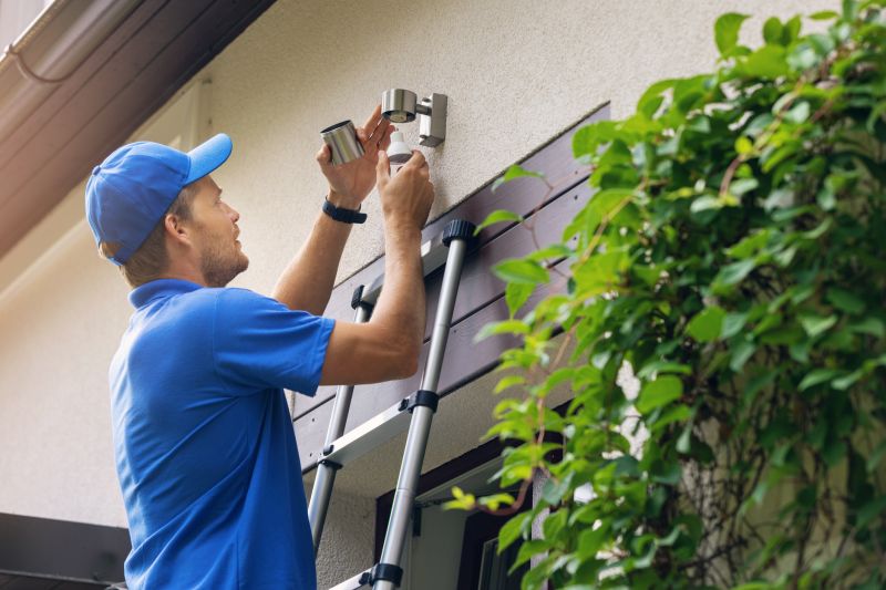 Outdoor Post Light Maintenance Service